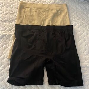 Women's Maternity Black and Beige shape wear